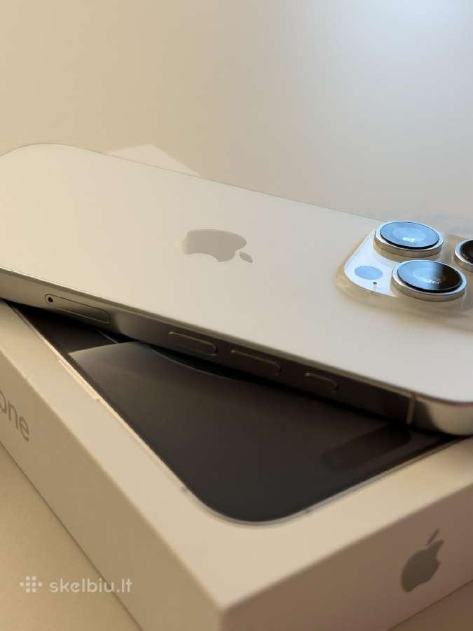 Idealios būklės iPhone 16 Pro 128 GB - nuotraukos Nr. 10