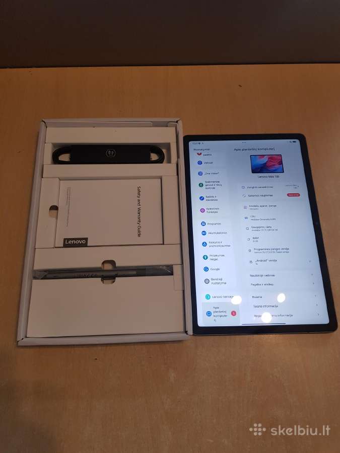 Parduodu mažai naudotą Lenovo Idea Tab 11 5G - nuotraukos Nr. 3