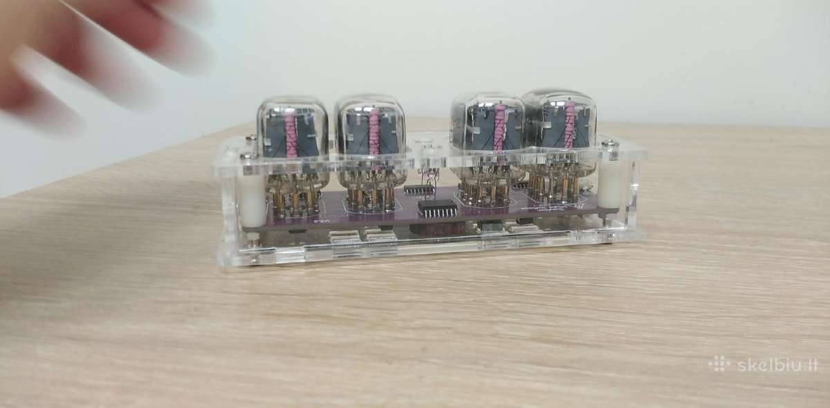 In-12 Nixie laikrodis - nuotraukos Nr. 3