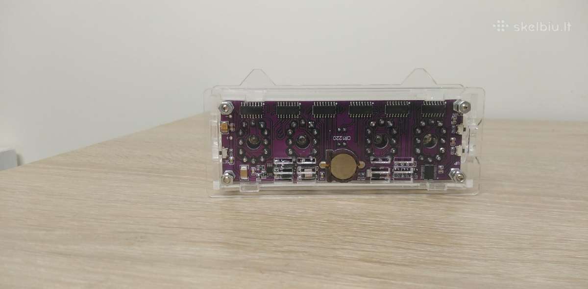 In-12 Nixie laikrodis - nuotraukos Nr. 6