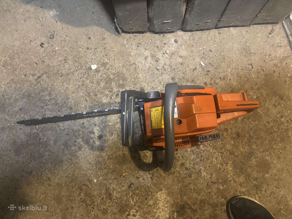 Parduodu pjūklą husqvarna 40 dirba pjauna 2kw - nuotraukos Nr. 2