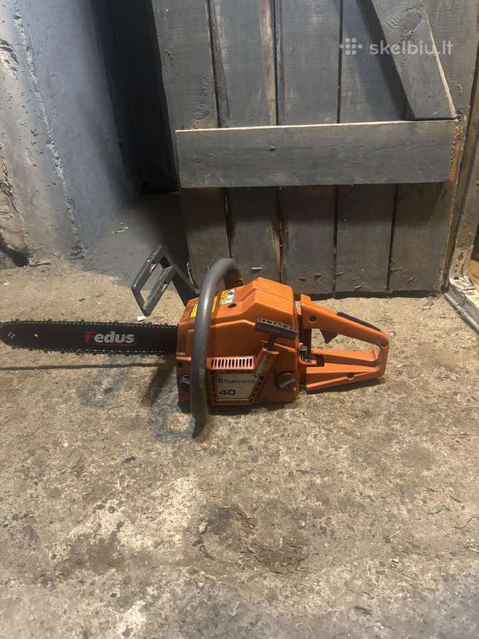 Parduodu pjūklą husqvarna 40 dirba pjauna 2kw - nuotraukos Nr. 3