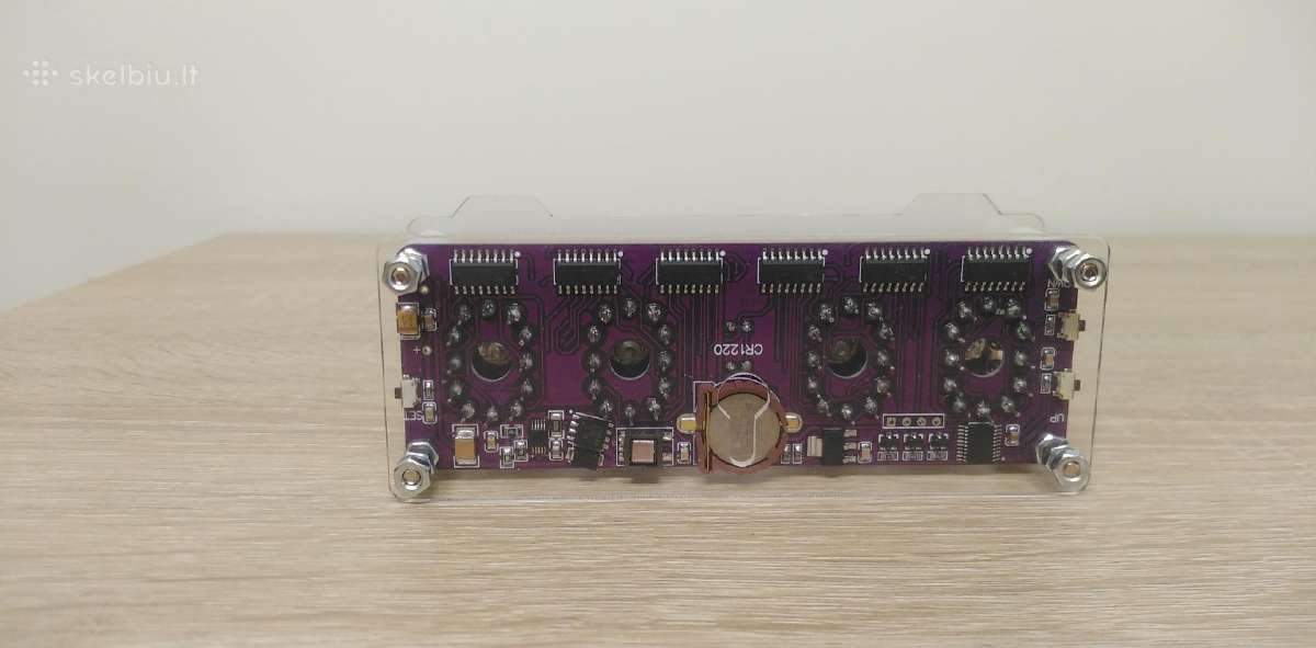 In-12 Nixie laikrodis - nuotraukos Nr. 4