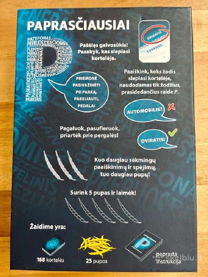 Stalo žaidimas „paprasčiausiai“ - nuotraukos Nr. 3