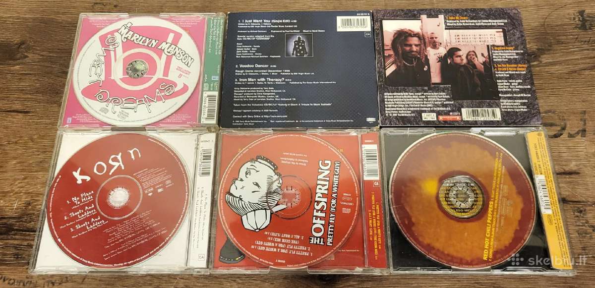 Muzikos CD singlai - nuotraukos Nr. 2