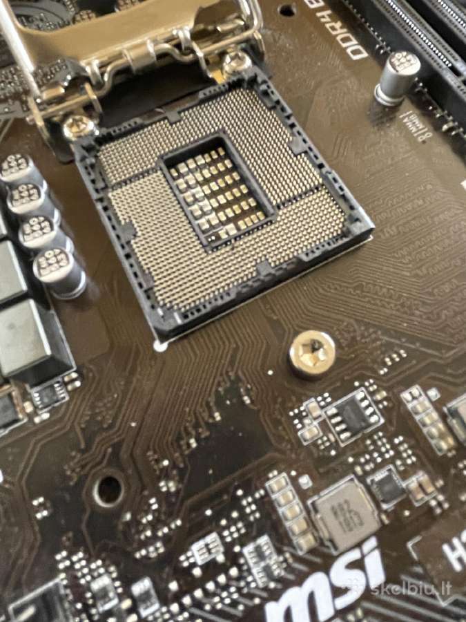 Msi H310m Hdv Lga 1151 Ddr4 Motinine Plokste - nuotraukos Nr. 3