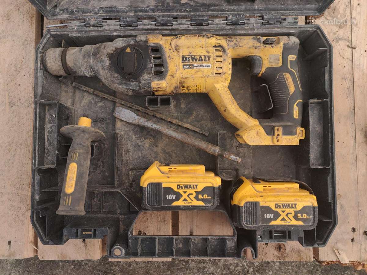Akumuliatoriniai perforatoriai Dewalt Dch133 - nuotraukos Nr. 2