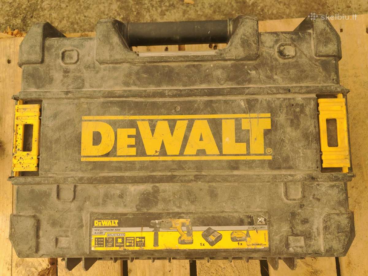 Akumuliatoriniai perforatoriai Dewalt Dch133 - nuotraukos Nr. 4