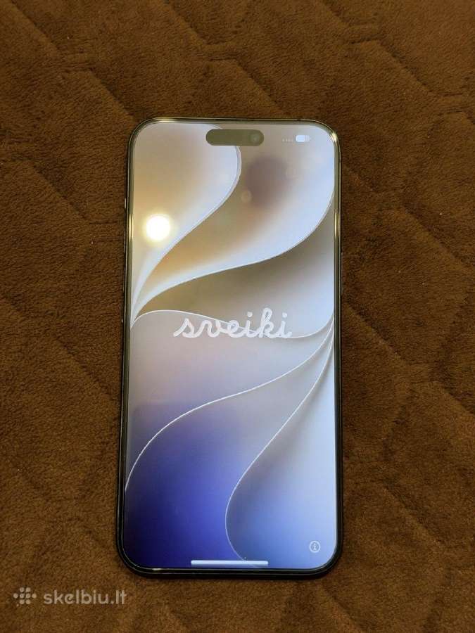 iPhone 15 Pro Max 512gb health 91% cycle count 253 - nuotraukos Nr. 3