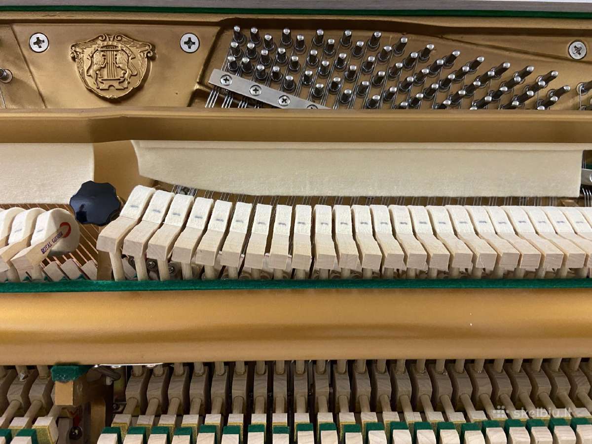 Pianinas baltas blizgus pianinas Samick 118 F 2004 - nuotraukos Nr. 9