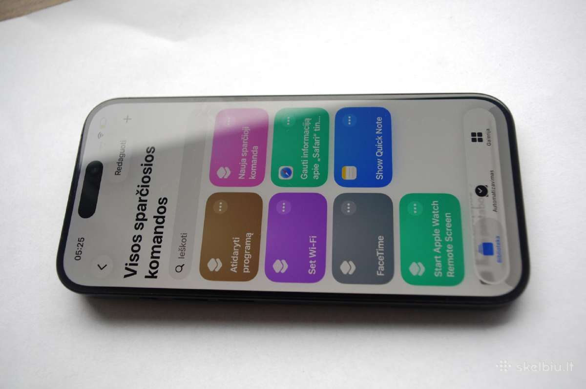 iPhone 15 pro / 15 pro max donorai - nuotraukos Nr. 9