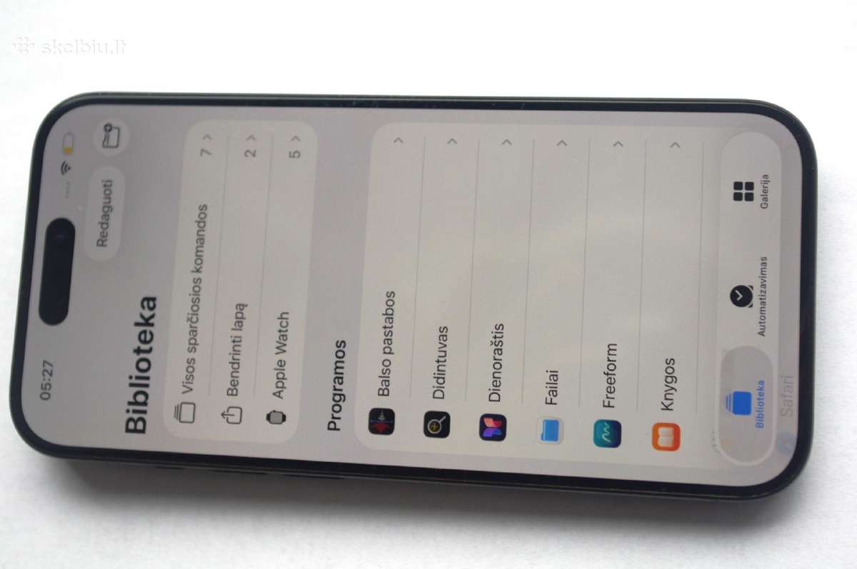 iPhone 15 pro / 15 pro max donorai - nuotraukos Nr. 10