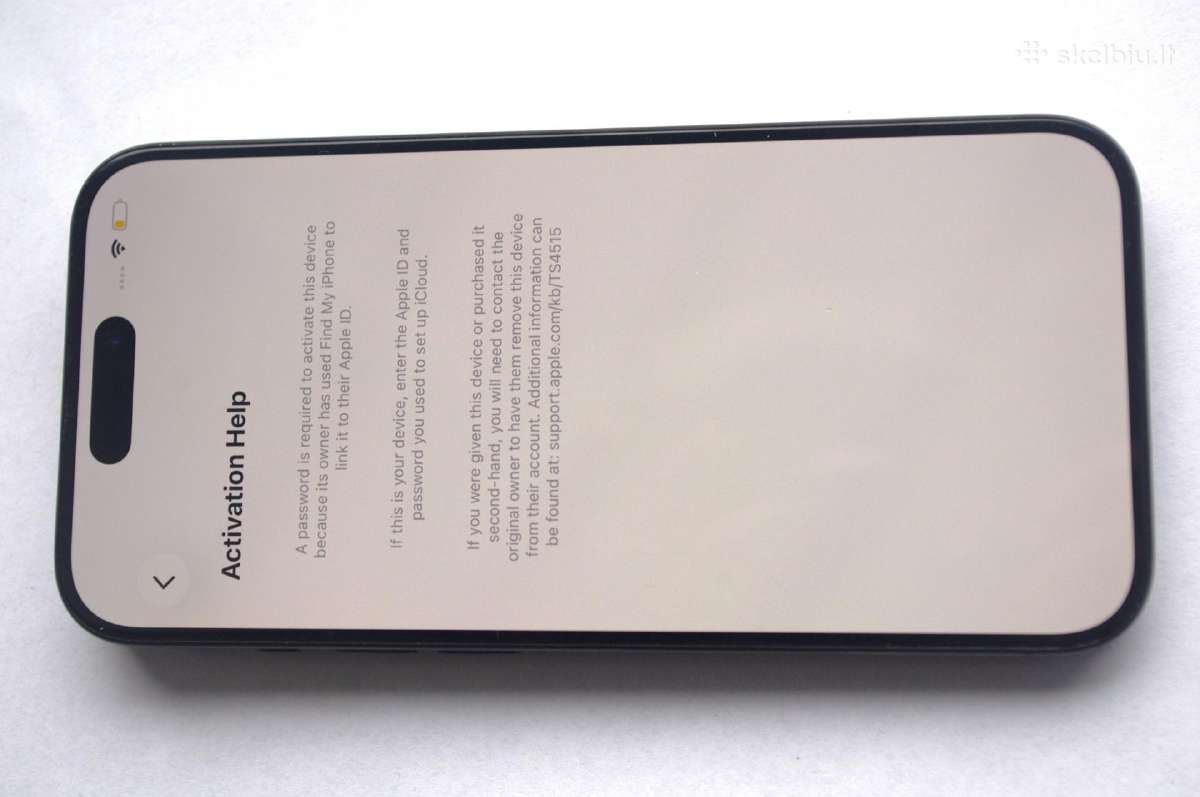 iPhone 15 pro / 15 pro max donorai - nuotraukos Nr. 8