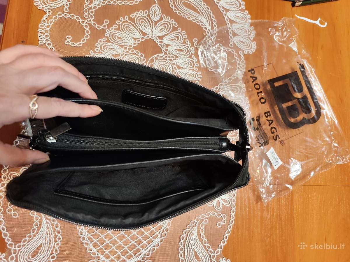 Eko odos rankinė / delninukė „Paolo Bags“ - nuotraukos Nr. 10