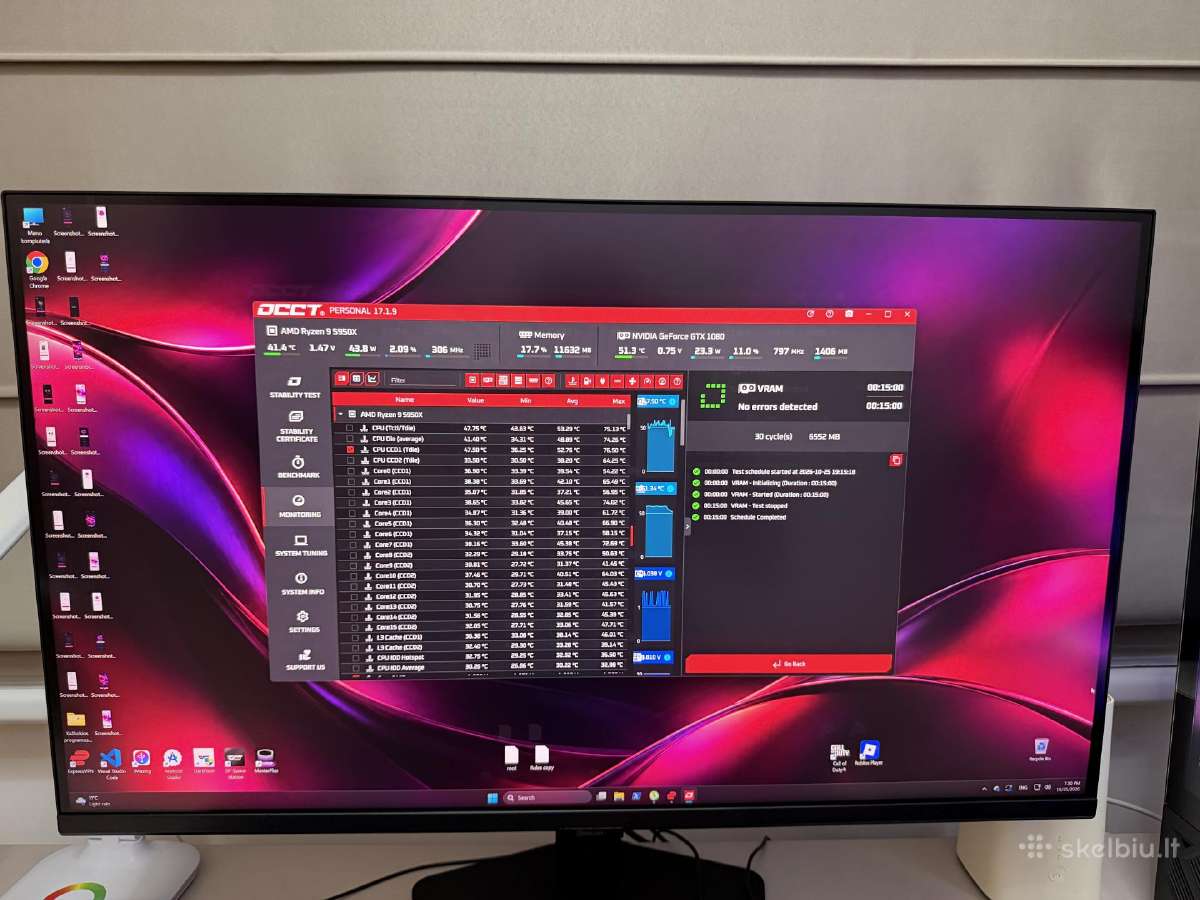 Gigabyte Geforce Gtx 1080 G1 Gaming 8gb - nuotraukos Nr. 5