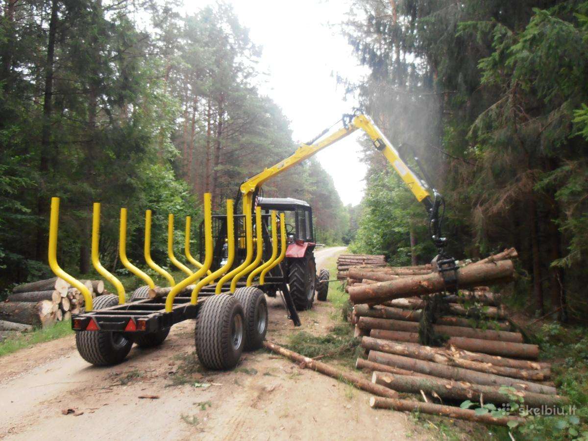Miško priekabos Hydrofast 9t ir 11t - nuotraukos Nr. 11