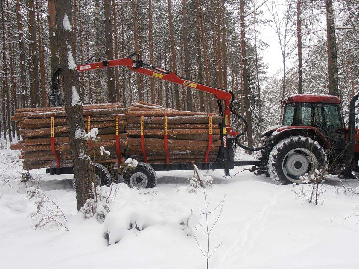 Miško priekabos Hydrofast 9t ir 11t - nuotraukos Nr. 15