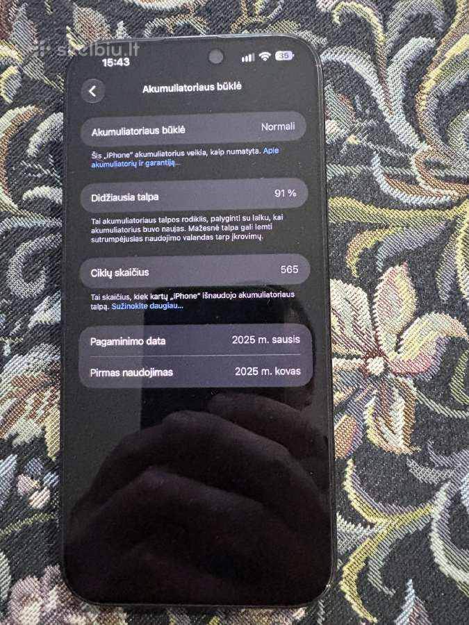 iPhone 16 pro max - nuotraukos Nr. 3