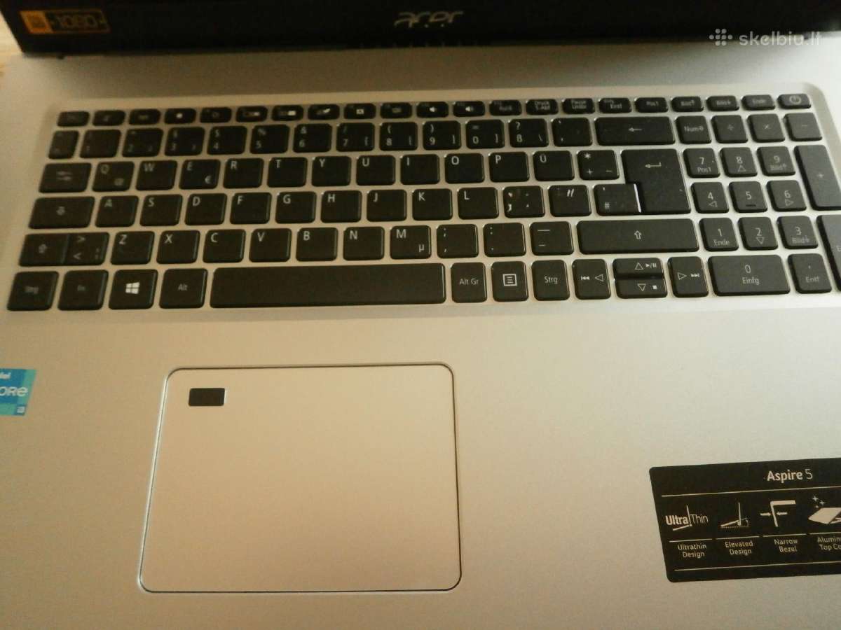 Acer Aspire 5, 17,3", SSD 512 GB, i3-1115 G4 - nuotraukos Nr. 2