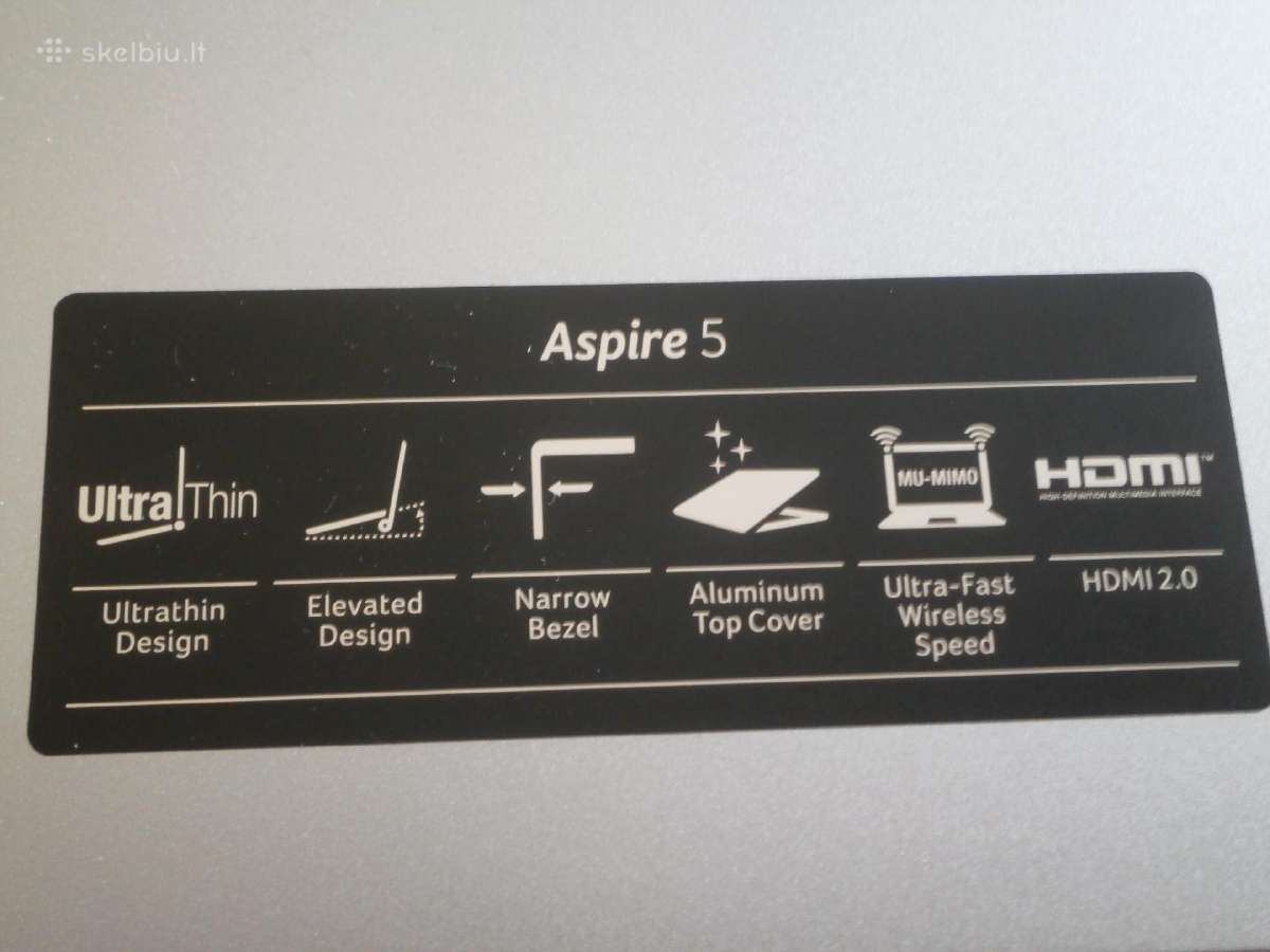 Acer Aspire 5, 17,3", SSD 512 GB, i3-1115 G4 - nuotraukos Nr. 5