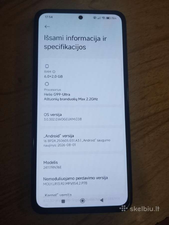 Redmi Note 14 - nuotraukos Nr. 3