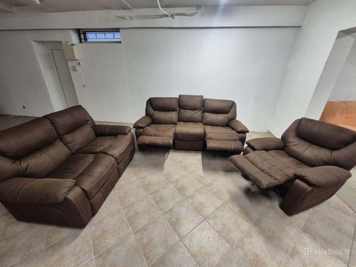 Bellona svetainės komplektas su relax funkcija - nuotraukos Nr. 3