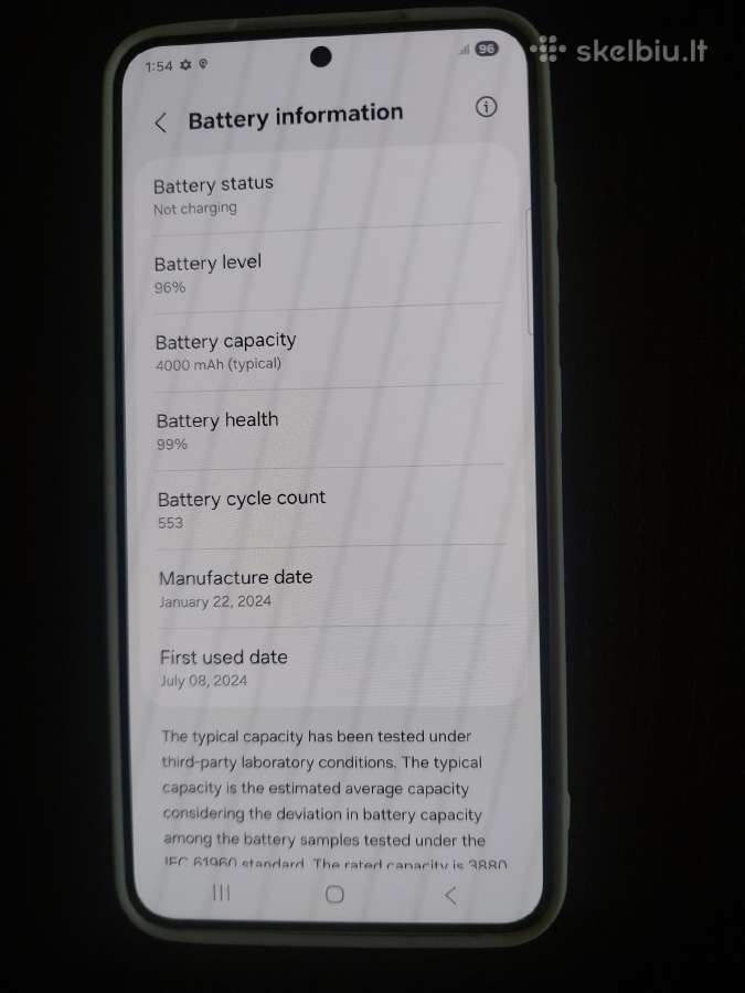 Samsung s24 256gb - nuotraukos Nr. 5