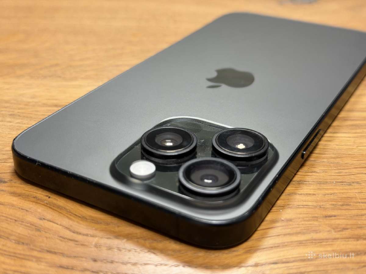 iPhone 15 Pro Max Gray 256gb geros būklės - nuotraukos Nr. 2