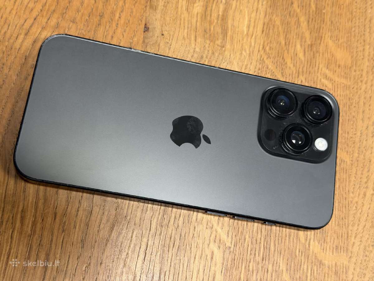 iPhone 15 Pro Max Gray 256gb geros būklės - nuotraukos Nr. 3