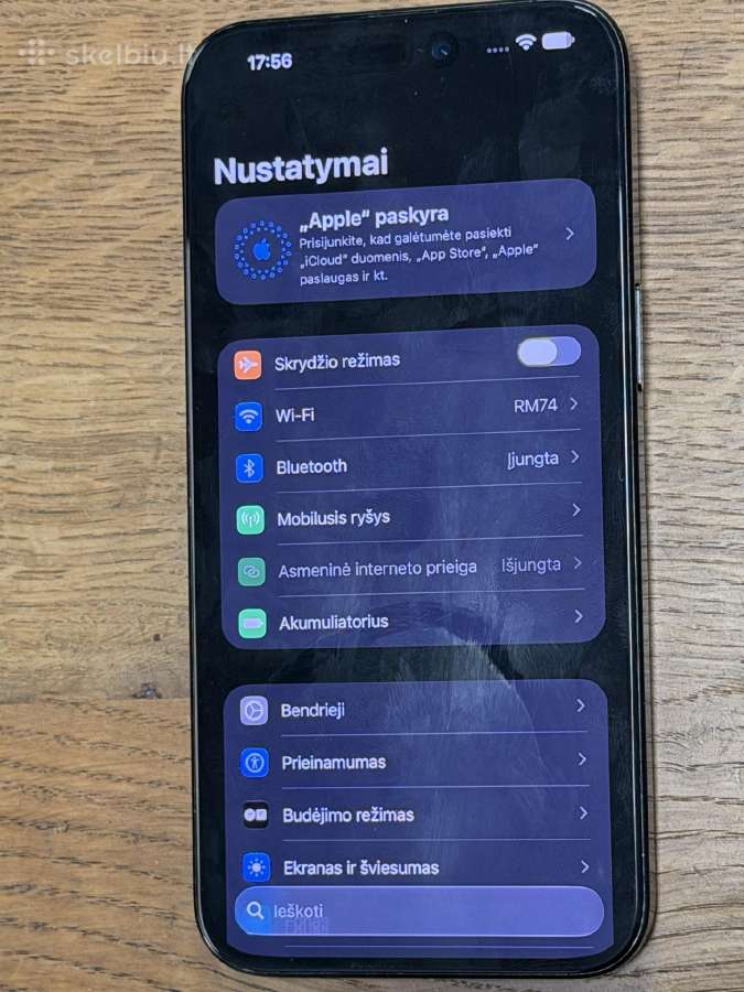 iPhone 15 Pro Max Gray 256gb geros būklės - nuotraukos Nr. 6