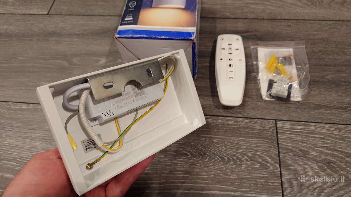 LED sieninis (wall) sviestuvas 10w 3000-6500k, 850 - nuotraukos Nr. 2