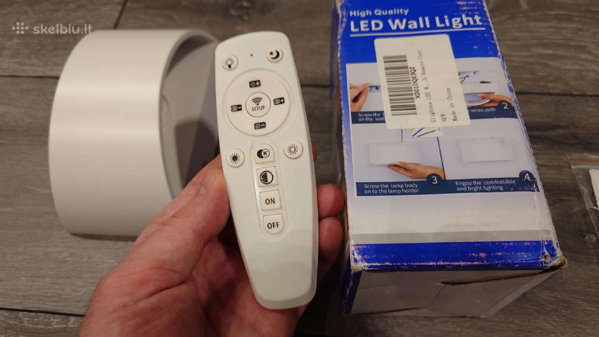 LED sieninis (wall) sviestuvas 10w 3000-6500k, 850 - nuotraukos Nr. 5