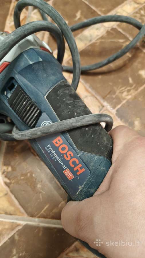 Profesionalus betono šlifuoklis Bosch Gbr 15 Ca - nuotraukos Nr. 6