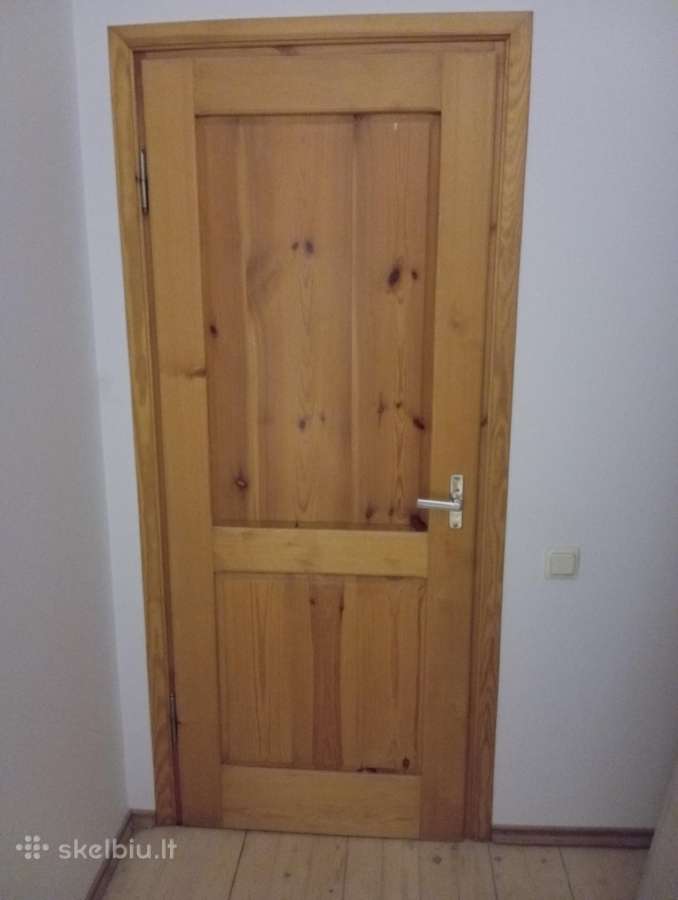 Parduodamos geros būklės medinės durys - nuotraukos Nr. 7
