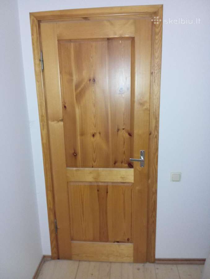 Parduodamos geros būklės medinės durys - nuotraukos Nr. 8