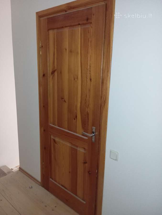 Parduodamos geros būklės medinės durys - nuotraukos Nr. 9
