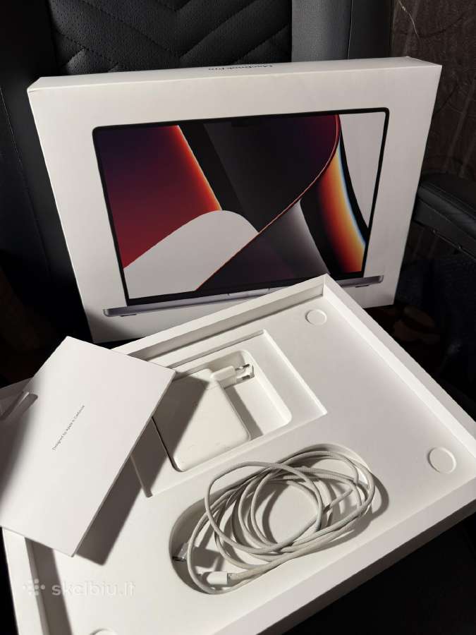 MacBook Pro 16 M1 Max / 32gb / 1tb - nuotraukos Nr. 6