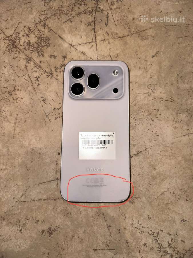 Honor 600pro 512gb 16gb RAM - nuotraukos Nr. 2