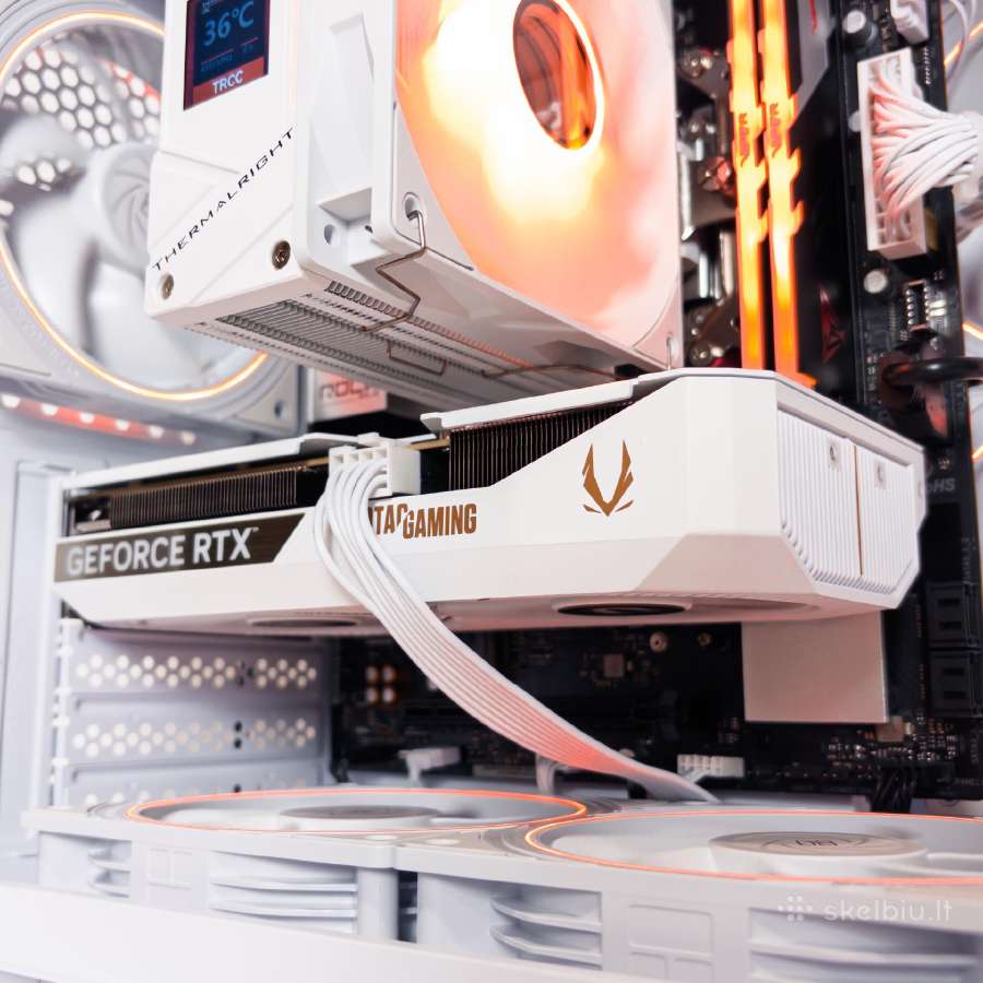 Žaidimų Pc Ryzen 5 7500f Rtx 5060 Ti 8gb 16gb Ddr5 - nuotraukos Nr. 2
