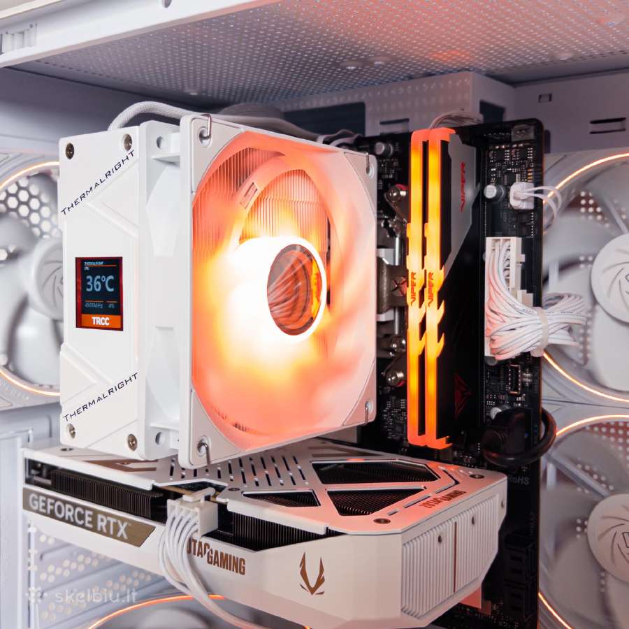 Žaidimų Pc Ryzen 5 7500f Rtx 5060 Ti 8gb 16gb Ddr5 - nuotraukos Nr. 4