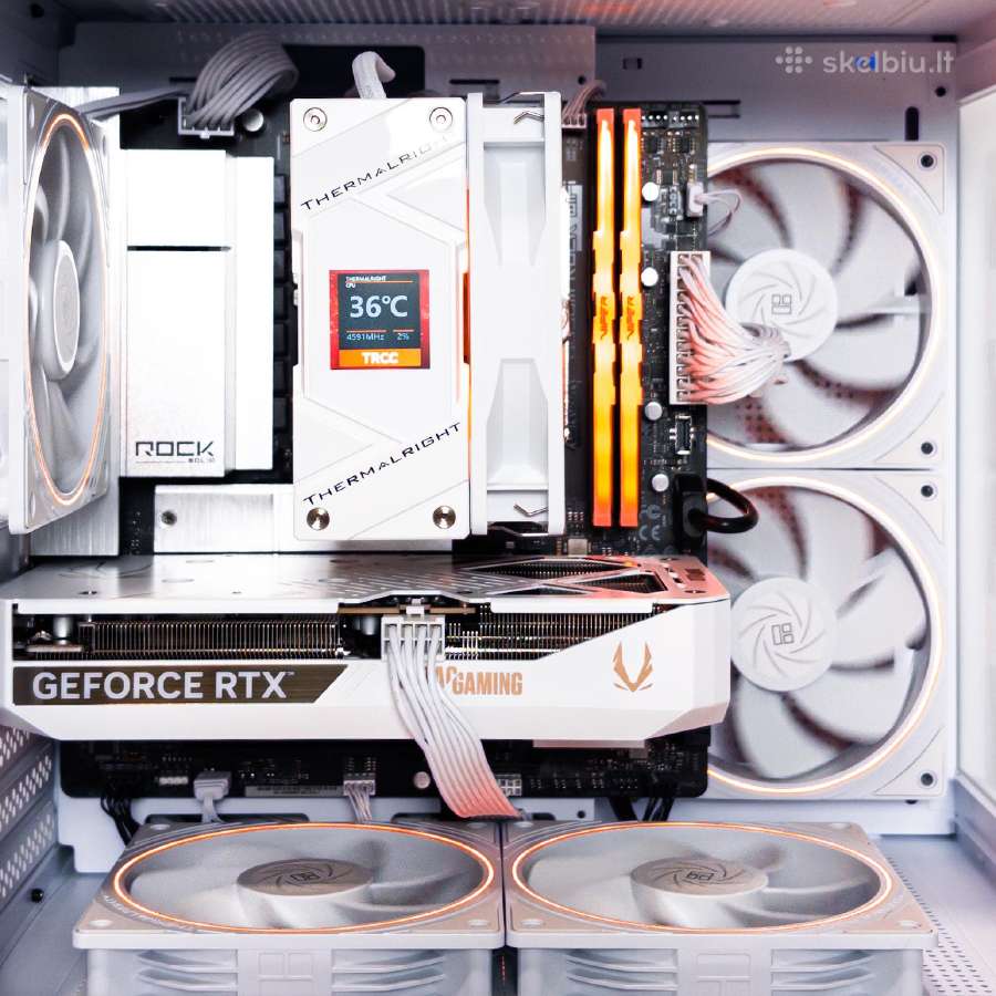 Žaidimų Pc Ryzen 5 7500f Rtx 5060 Ti 8gb 16gb Ddr5 - nuotraukos Nr. 5