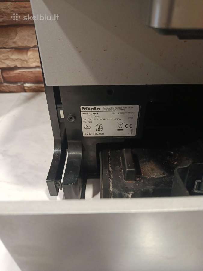 Miele kavos aparatas - nuotraukos Nr. 2