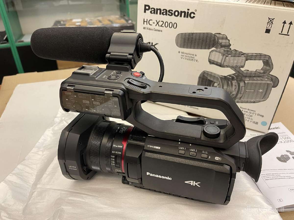 Pro 4k kamera Panasonic Hc-x2000 su garantija - nuotraukos Nr. 7