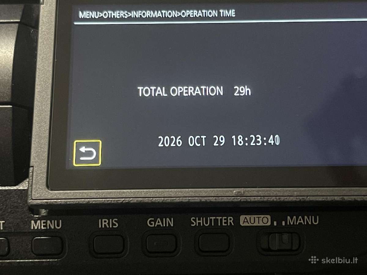 Pro 4k kamera Panasonic Hc-x2000 su garantija - nuotraukos Nr. 8