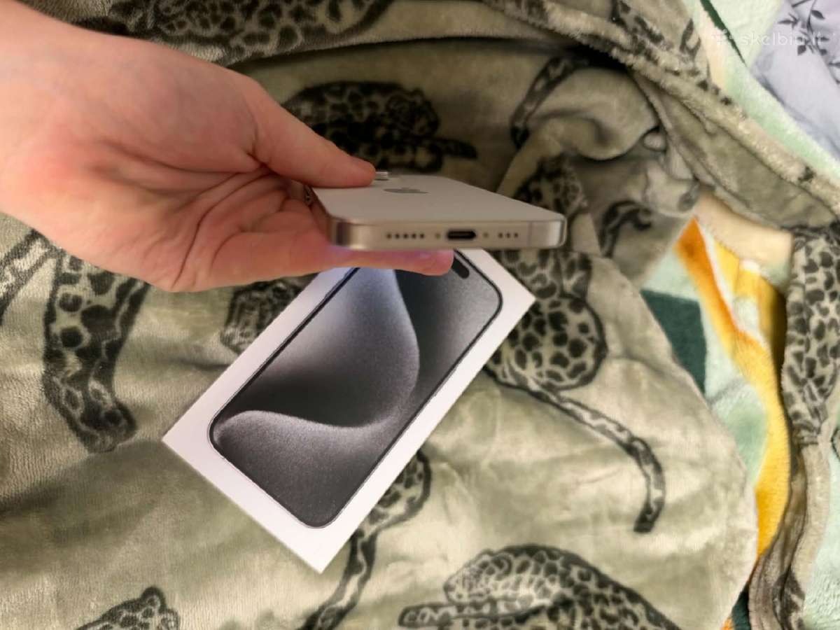iPhone 15 pro 85% - nuotraukos Nr. 2