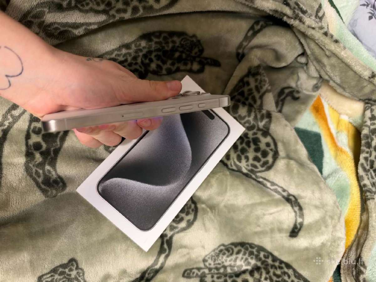 iPhone 15 pro 85% - nuotraukos Nr. 4