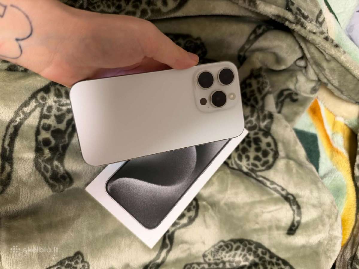 iPhone 15 pro 85% - nuotraukos Nr. 5