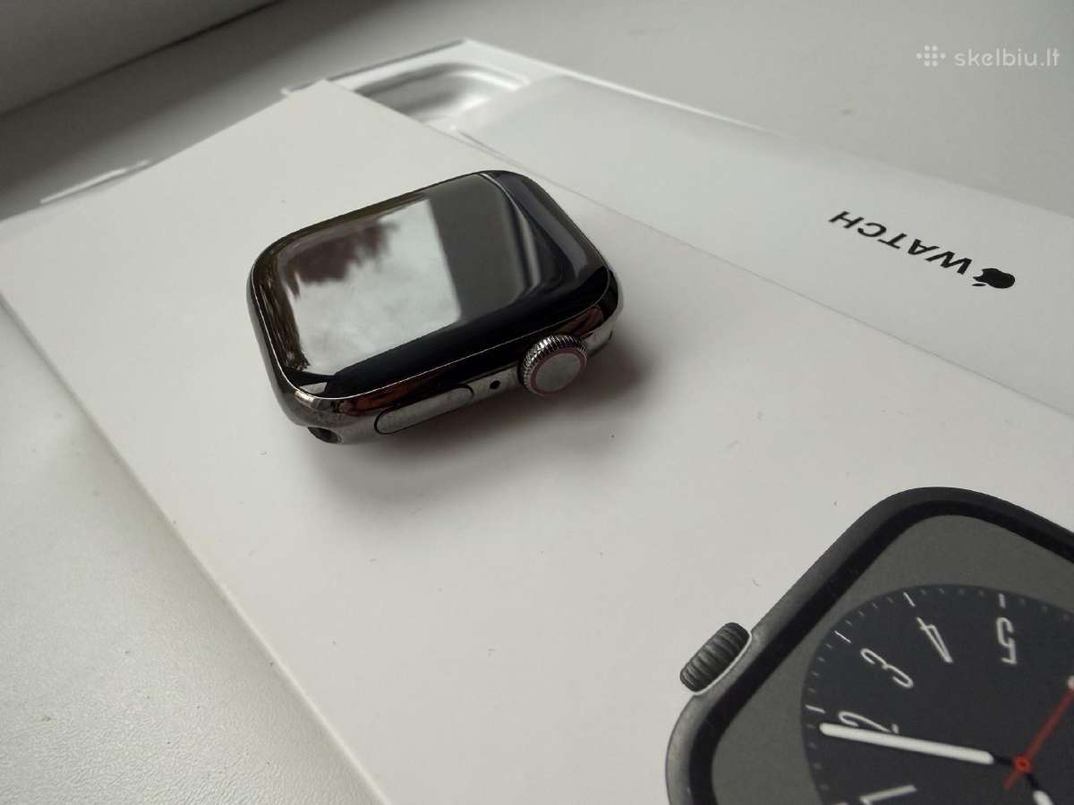 Apple Watch graphite stainless steel ceramic sapph - nuotraukos Nr. 6