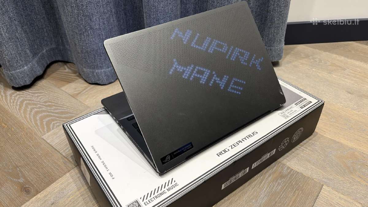 Asus Rog Zephyrus G14 R9/rx6800s/40gb/1tb - nuotraukos Nr. 2
