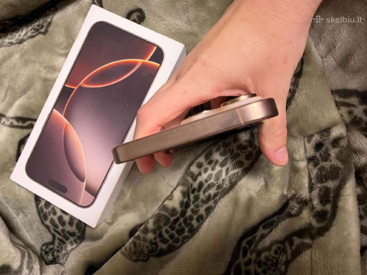 iPhone 16 pro max 88% - nuotraukos Nr. 2